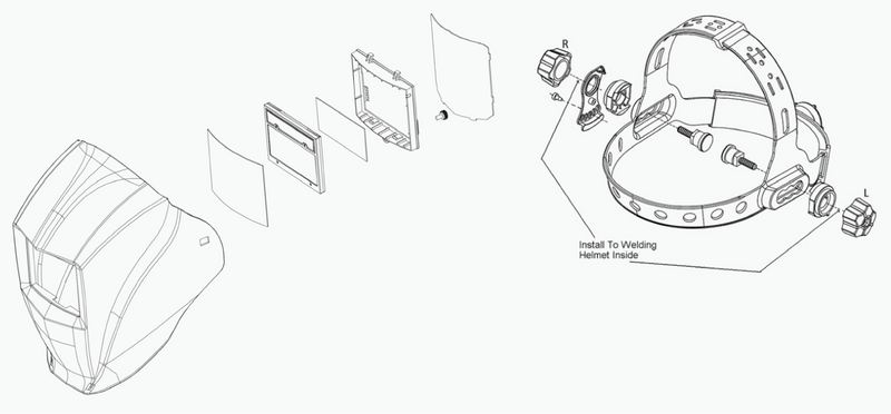 Skyddsglas yttre, Guardian 50/62F, förp om 10 st